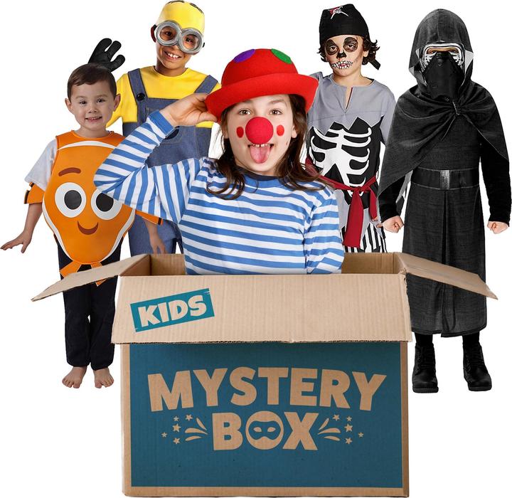 Produktbild Metamorph Mystery Box - 3 Jungenkostüme (122, 128)