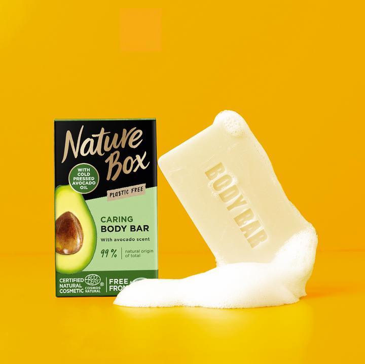 Actual product image Nature Box Gentle Solid Shower Care