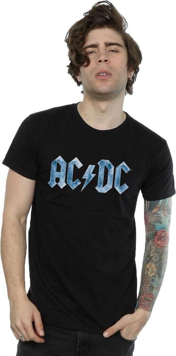 Immagine prodotto AC/DC Maglietta Ice Logo in cotone (S)