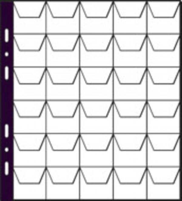 Pagna Mnzhllen, 30 F"cher... 35 x 35 mm, 215 x 235 mm (21,5 x 23,5 cm)