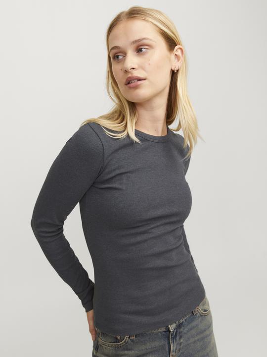 Produktbild JJXX Jxfreya Str Ls Rib Tee Jrs Noos (S)