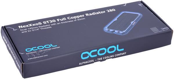 Actual product image Alphacool ST30 Full Copper 280mm (140 mm)