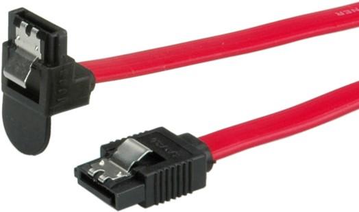 Immagine prodotto Roline Cavo HDD SATA 6.0 Gbit/s con chiusura a scatto, angolato 0.5m