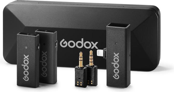 Image du produit Godox MoveLink Mini LT Kit2 Système de microphone sans fil 2.4GHz