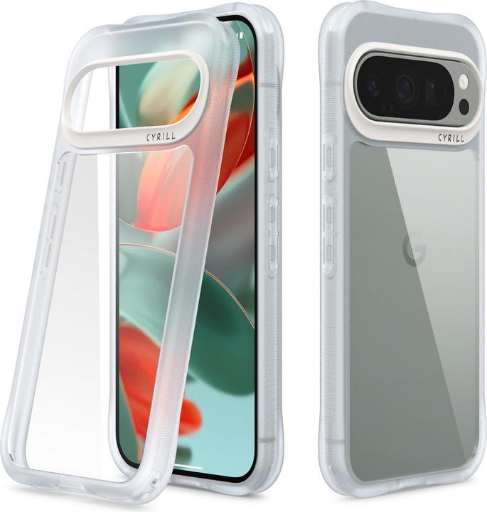 Actual product image Cyrill Google Pixel 9 / 9 Pro Case Ultra Sheer Clear (Google Pixel 9, Realme 9 Pro+)