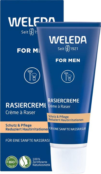 Image du produit Weleda Rasiercreme (75 ml, Crème à raser, Gel de rasage)