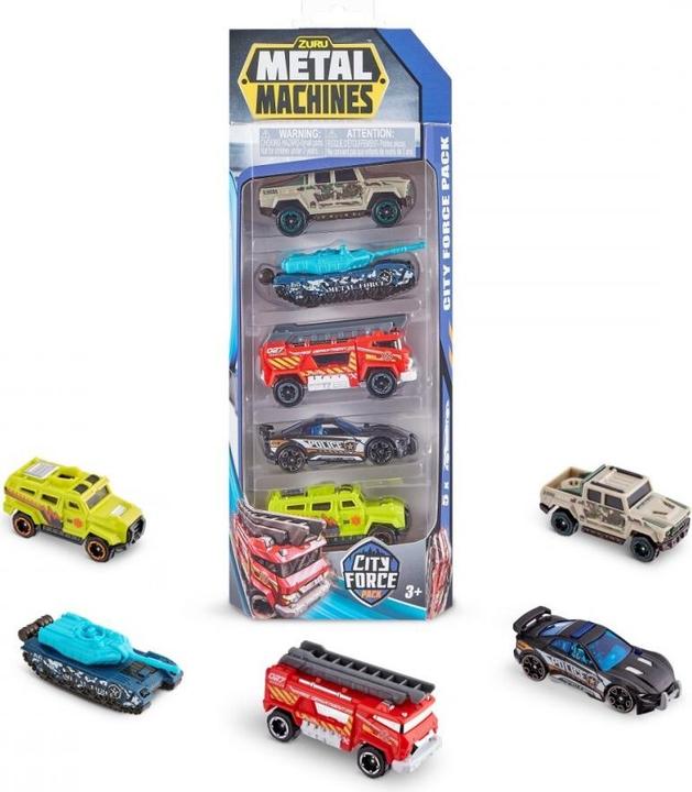 Image du produit Zuru Metal Machines - City Force 5PK (6767)