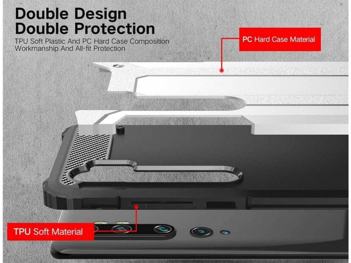 Produktbild Screenguard AdventureCase Xiaomi Mi Note 10 Lite Hybrid Hülle (Xiaomi Mi Note 10 Lite)