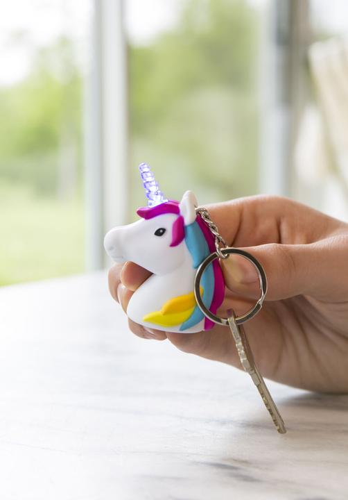 Immagine prodotto Kikkerland Unicorno LED portachiavi (KRL78-EU)