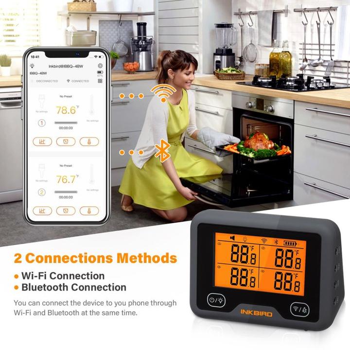 Actual product image Inkbird IBBQ-4BW