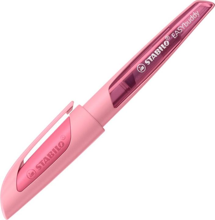 Produktbild STABILO Füllhalter EASYbuddy A, Rechtshänder, rouge Federbreite: A, Schreiblernstift mit Soft-Griffzone aus (Rosiges Rouge, 1 x)