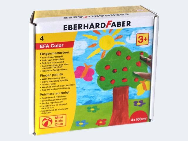 Immagine prodotto EberhardFaber Vernice per dita 100 ml, set di 4 (Ordinati, 400 ml)