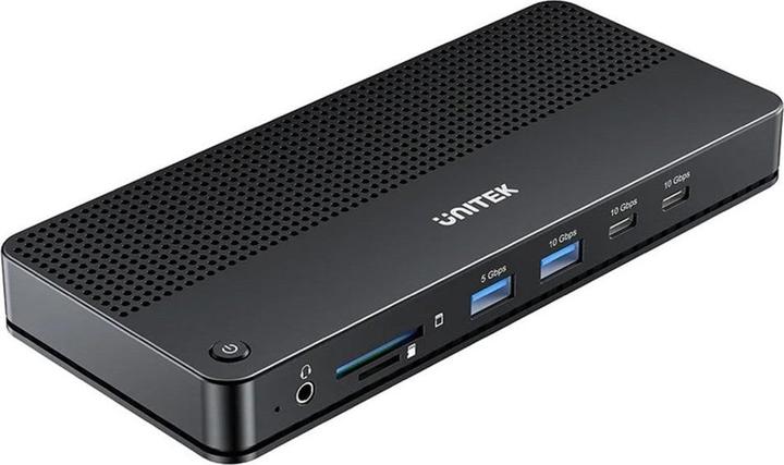 Image du produit Unitek D1104A01 Station d'accueil 13in1 MST HDMI DP 8K PD 100W (USB-C)