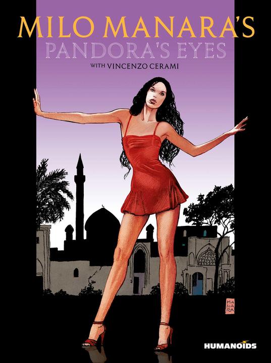Image du produit Les yeux de Pandore de Milo Manara (Anglais, Vincenzo Cerami, Milo Manara, 2022)