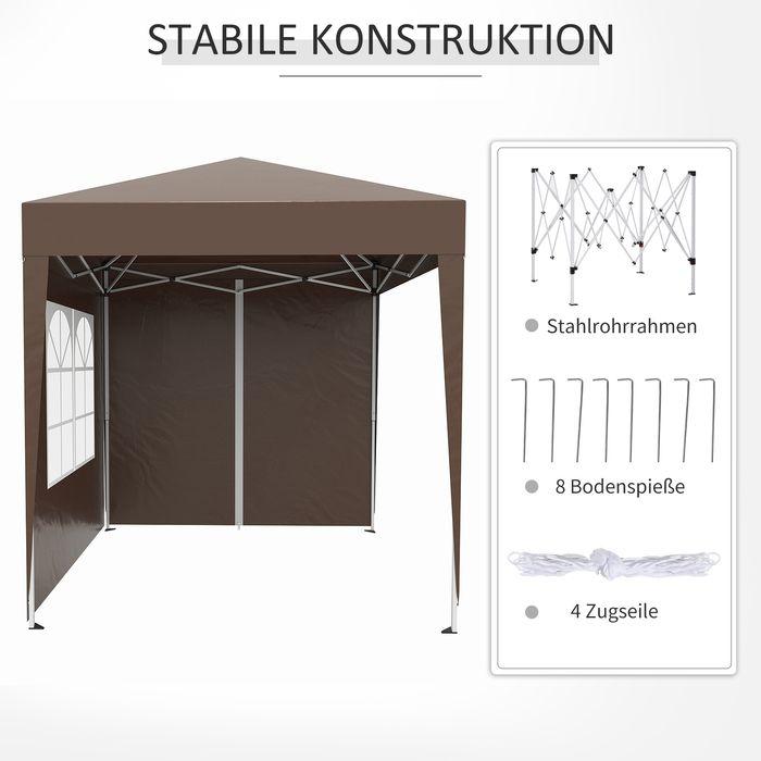 Actual product image Outsunny Folding pavilion (200 cm, 200 cm)