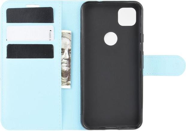 Productafbeelding MU Classic Litchi Leren Boekomslag Serie (Google Pixel 4a)