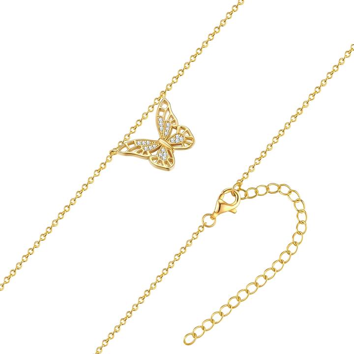 Produktbild Rafaela Donata Damen Halskette Schmetterling - 36586 (Sterling Silber)