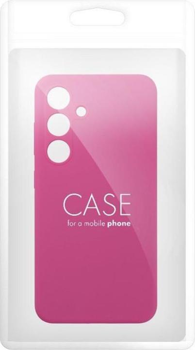 Actual product image OEM Back panel cover Case SILICONE 2mm for SAMSUNG S25 pink (Samsung Galaxy S25)