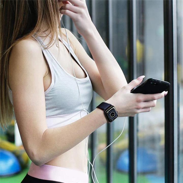 Produktbild PhoneLook Sportliches elastisches Nylonband, verstellbar, weich, waschbar 38mm / 40mm / 41mm (41 mm, 38 mm, 40 mm, Stoff)