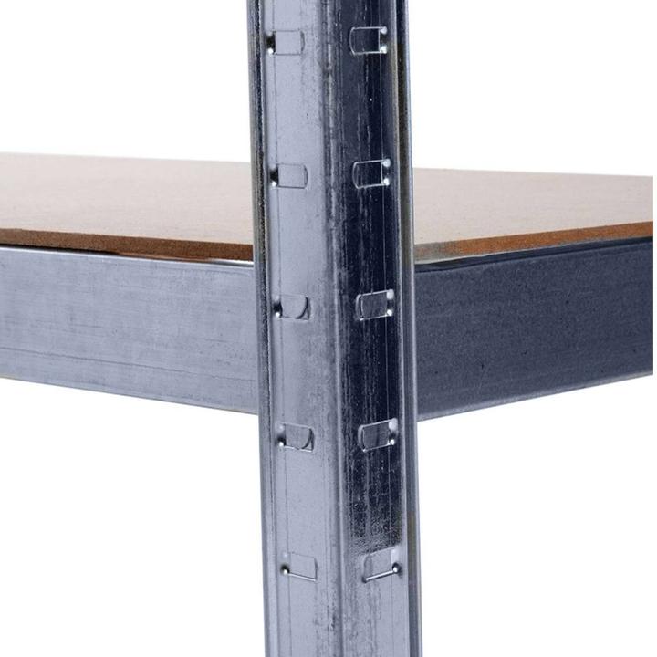 Produktbild Grafner Doppel Schwerlastregal 1,80m Werkstattregal auf 5 Ebenen 1750kg Traglast TÜV / GS geprüft