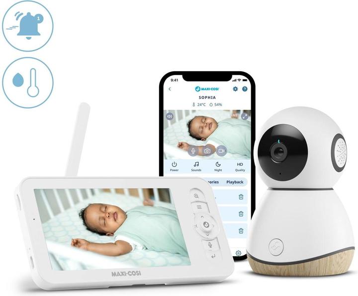 Actual product image Maxi-Cosi MC See Baby Monitor Pro (Video & Audio, 200 m)