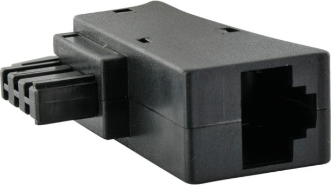 Produktbild Schwaiger TAE/DSL Steckeradapter TAE-F Stecker | Buchse
