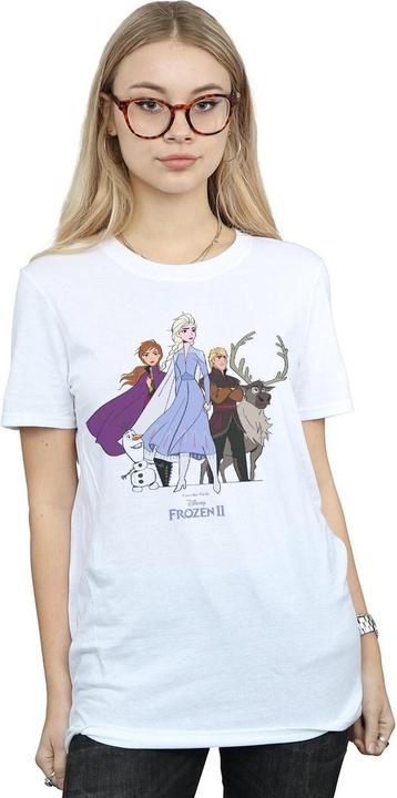 Immagine prodotto Disney Frozen 2 Group Maglietta Ampia Donna (XXL)