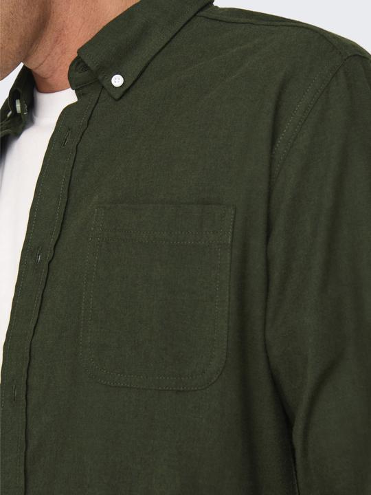 Actual product image Only & Sons Regular fit shirt collar shirt shirt shirt (S)