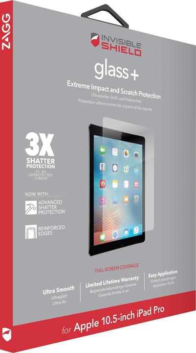 Image du produit InvisibleShield Verre+ VISIONGUARD (1 pièce(s), iPad Pro 10.5 2017 (1. Gen))