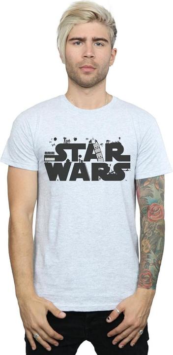 Actual product image Star Wars Mens Minimalist Logo T-Shirt (3XL)