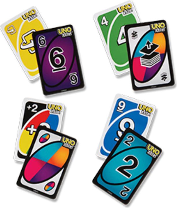 Actual product image Mattel Games Uno Flip (Multilingual)