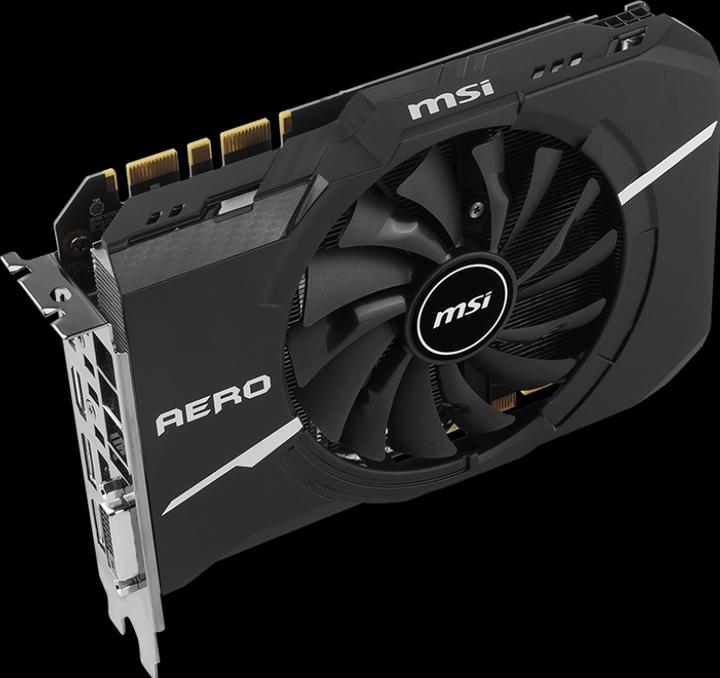 Produktbild MSI GeForce GTX 1070 AERO ITX 8G OC (8 GB)