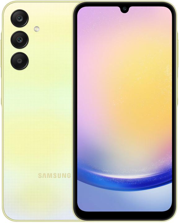Produktbild Samsung Galaxy A25 5G (128 GB, Yellow, 6.50", Dual SIM, 50 Mpx, 5G)