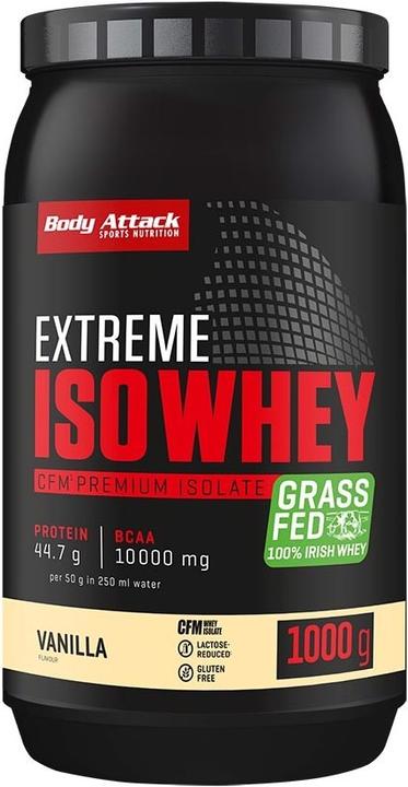 Image du produit Body Attack Extreme Iso Whey (boîte de 1000g) (Vanille, 1 pcs, 1000 g)