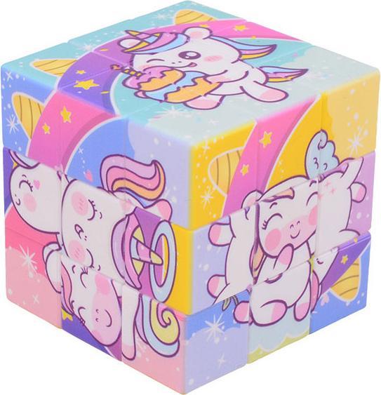 Johntoy Eenhoorn puzzel kubus