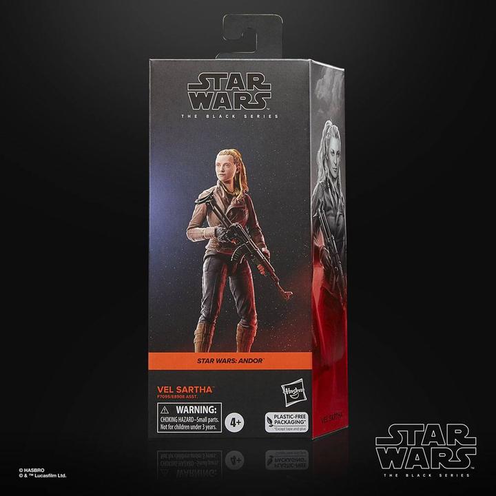 Actual product image Hasbro Star Wars: Andor Black Series figurine Vel Sartha 15 cm
