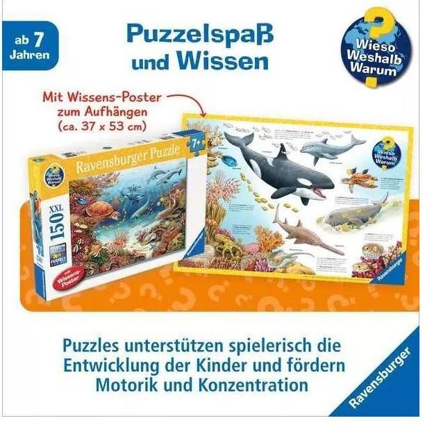 Produktbild Ravensburger Meerestiere am Korallenriff (150 Teile)