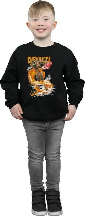 Actual product image Star Wars Boys Chewbacca Gigantic Sweatshirt (128)