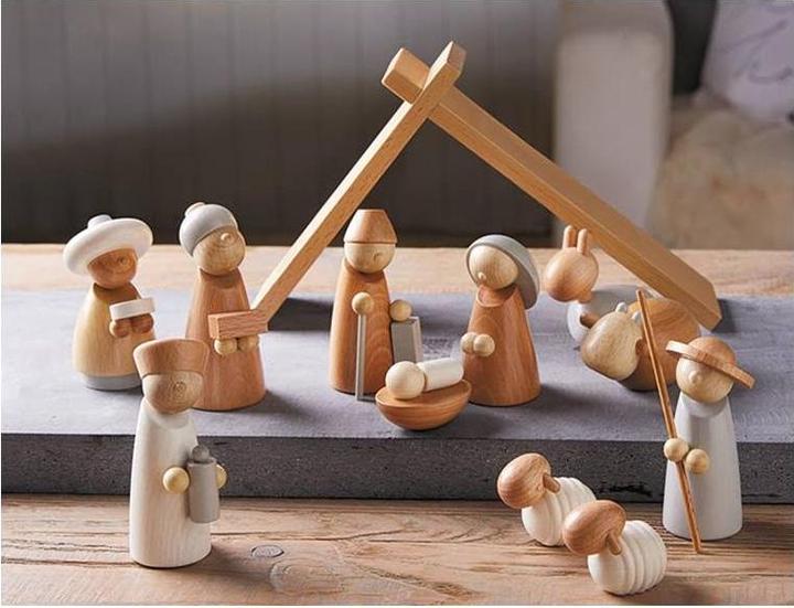 Actual product image Haba Christmas crib