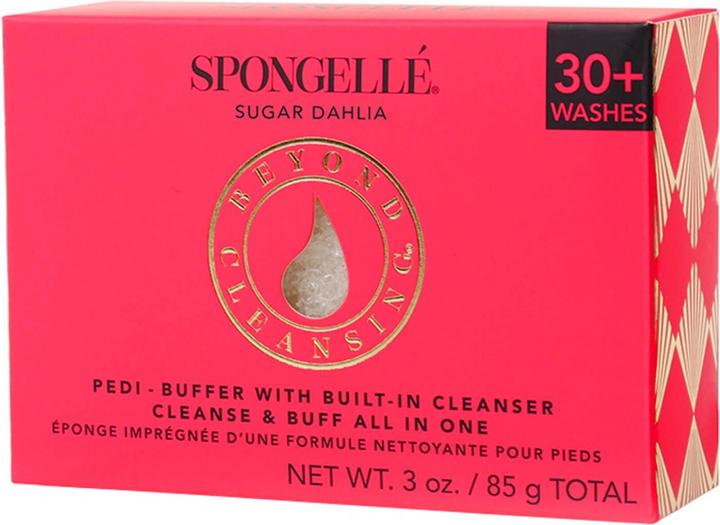 Spongellé Pedi-Buffer - Sugar Dahlia (Fussdeodorant & -puder)