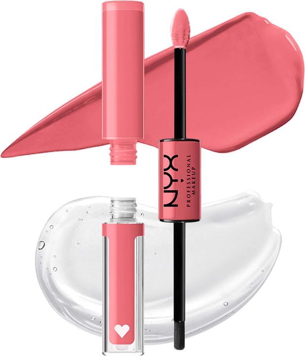 Actual product image NYX Professional Make-Up Shine Loud (Peach, Rose)