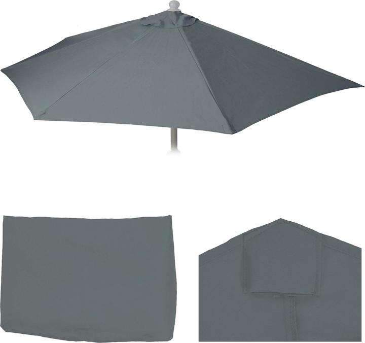 Actual product image Jamb Bezug für Sonnenschirm halbrund Parla 270cm (2.60 m)