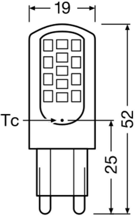 Image du produit Osram Pin (G9, 4.20 W, 470 lm, 1 x, E)