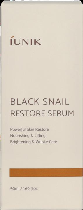 Actual product image iUNIK 70% Black Snail Mucin Restore Serum 50ml (50 ml)