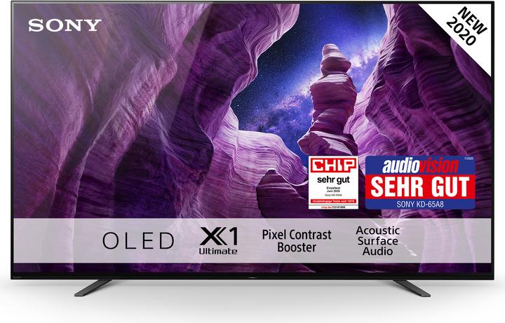 Actual product image Sony OLED KE-65A8 (65", OLED, 4K, 2020)