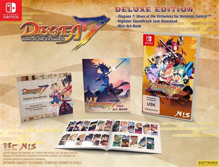 Produktbild NIS Disgaea 7: Vows of the Virtueless Deluxe Edition (Switch, Switch Lite, Switch OLED, DE)