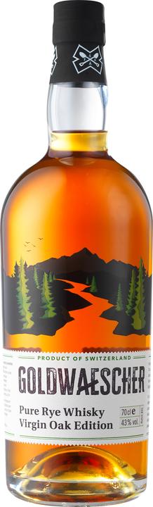 Image du produit Goldwaescher Pure Rye Whisky Virgin Oak (Rye Whisky, 1 x 70 cl)