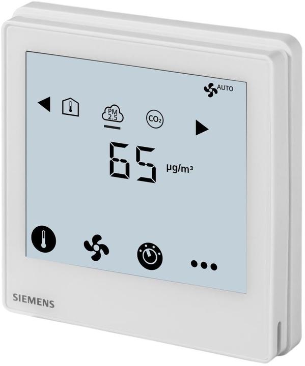 Actual product image Siemens RDF870KN Flush-mounted KNX PM2.5