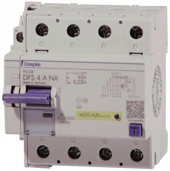 Doepke GmbH FI-Schalter DFS4 040-4/0,03-A NA