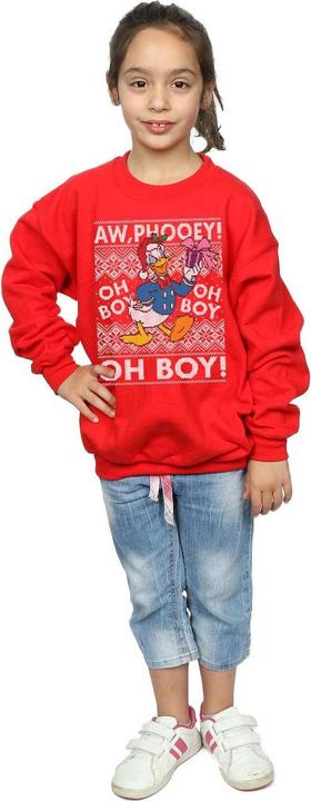 Image du produit Disney - Sweat DONALD DUCK CHRISTMAS FAIR ISLE - Fille (128)